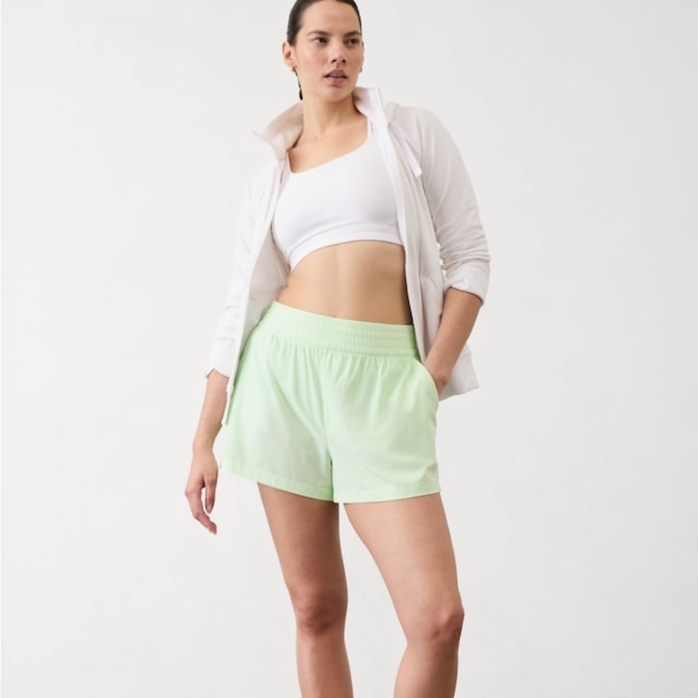 Athleta weekender run shorts